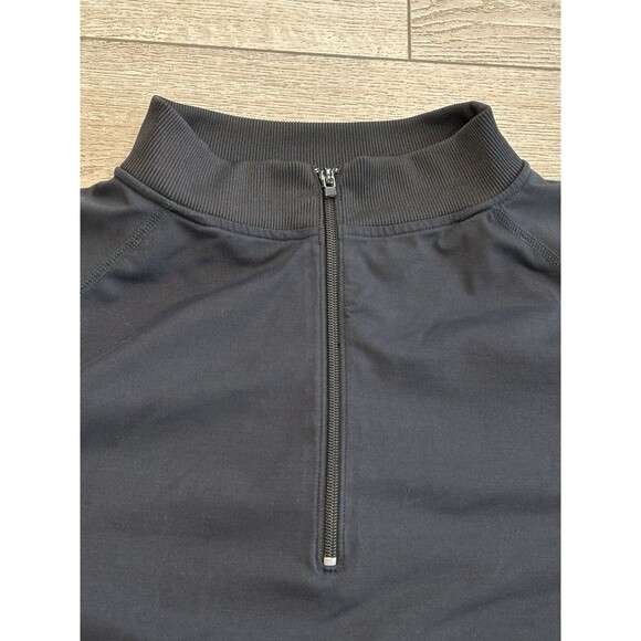 Footjoy Pullover Sweater Mens Size 2XL Black Long Sleeve 1/4 Zip Golf Casual - Picture 3 of 8